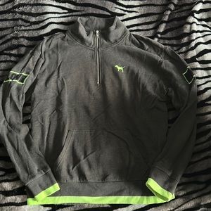 Victoria Secret PINK half zip sweatshirt